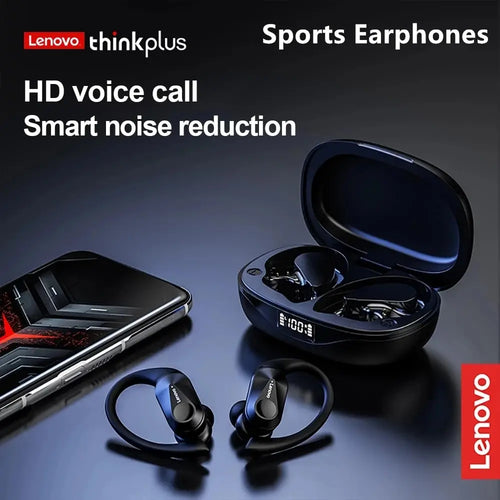 Auriculares Deportivos Bluetooth 5.3 con Ganchos y Pantalla LED