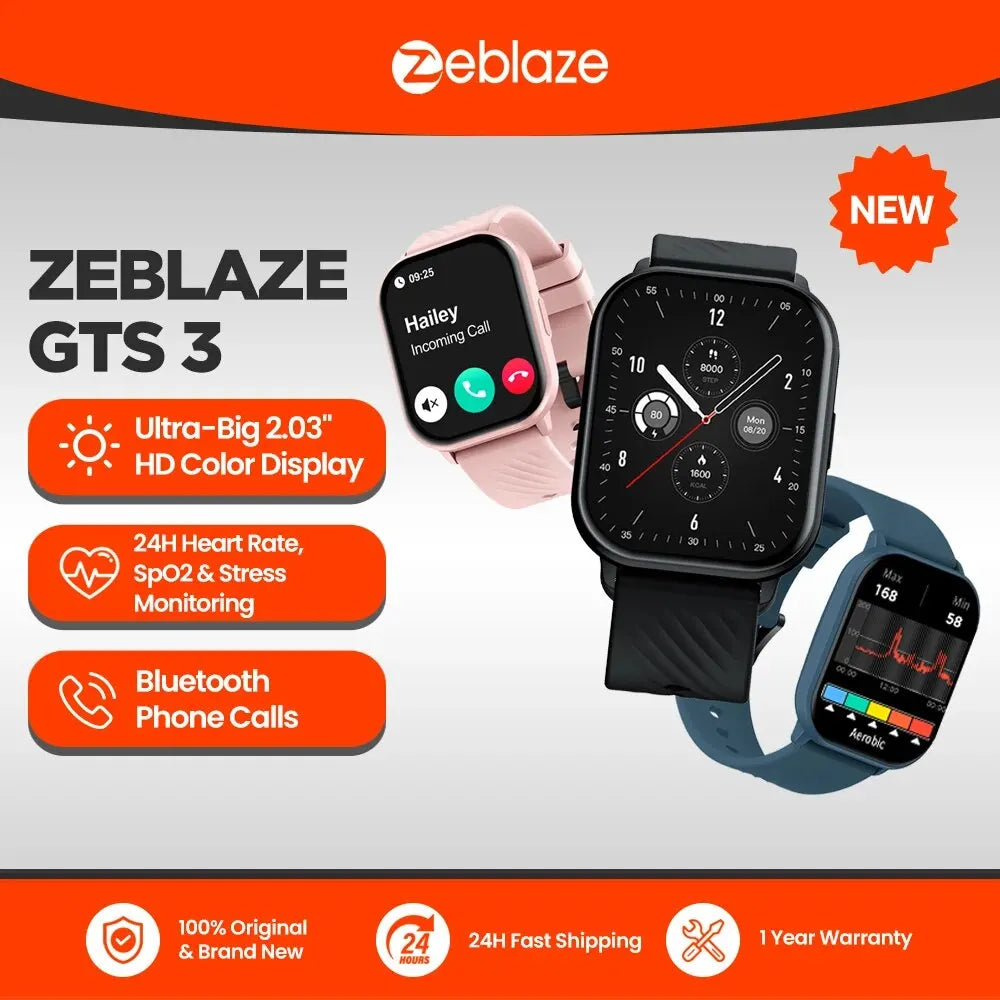 Reloj Smartwatch Con Llamadas Y Pantalla HD 2,03"