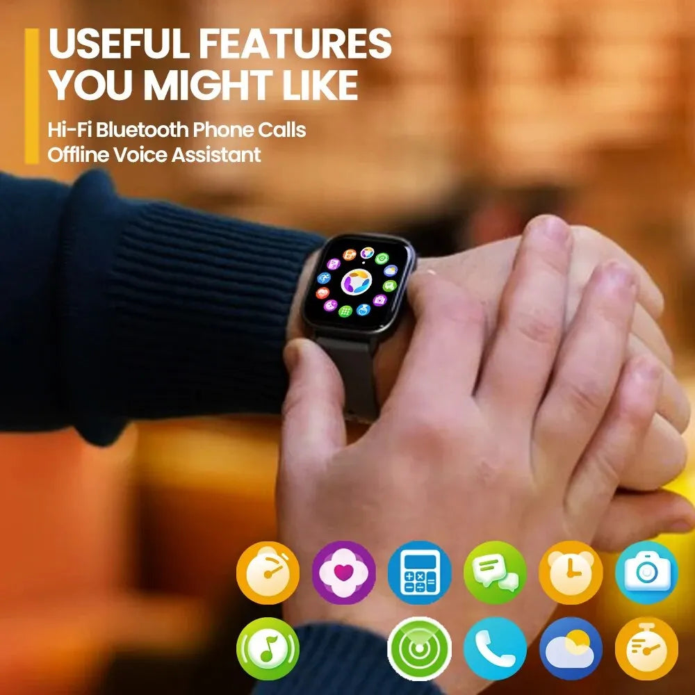 Reloj Smartwatch Con Llamadas Y Pantalla HD 2,03"