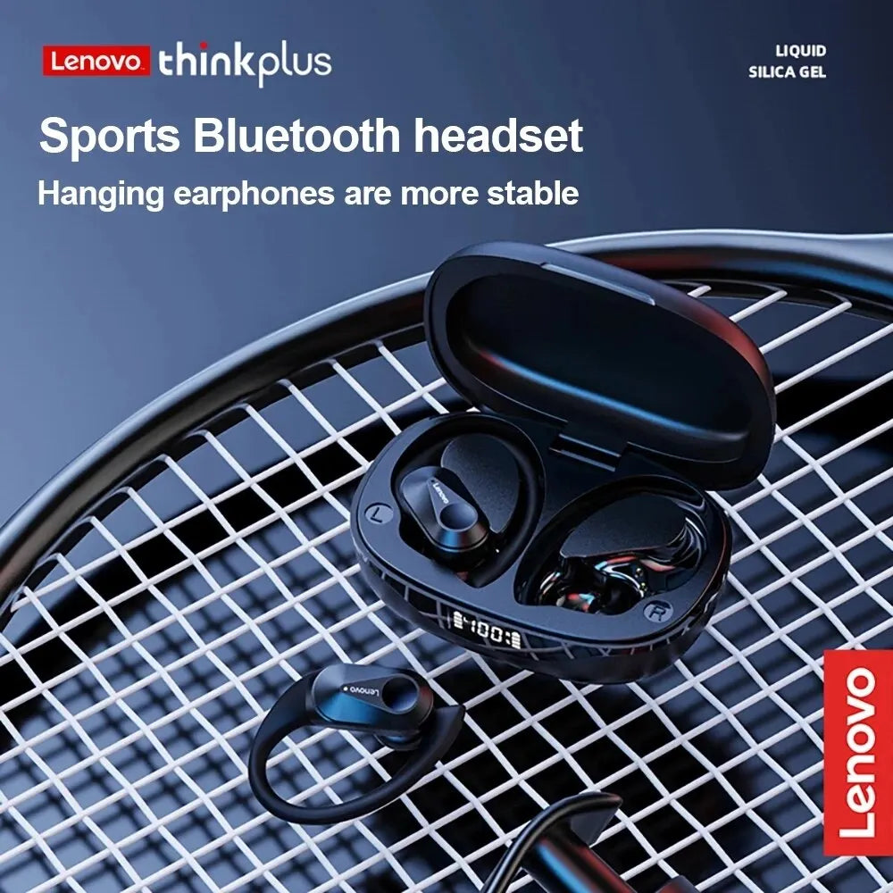 Auriculares Deportivos Bluetooth 5.3 con Ganchos y Pantalla LED